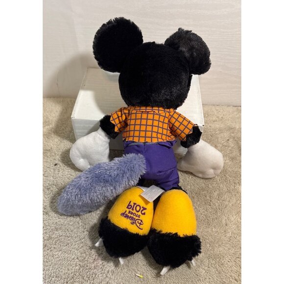 Disney 2019 Mickey Mouse Halloween Wolf Plush Toy14" Collectible Figure - Picture 4 of 9